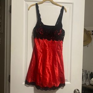 Victoria Secrets night gown satin and lace